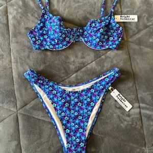 Adorable Bright Swimwear Bikini Set Size S